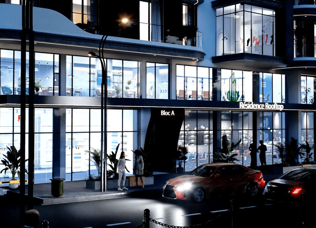 Local Commercial - Résidence Rooftop