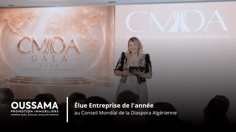 Entreprise de l'année au Conseil Mondial de la Diaspora Algérienne