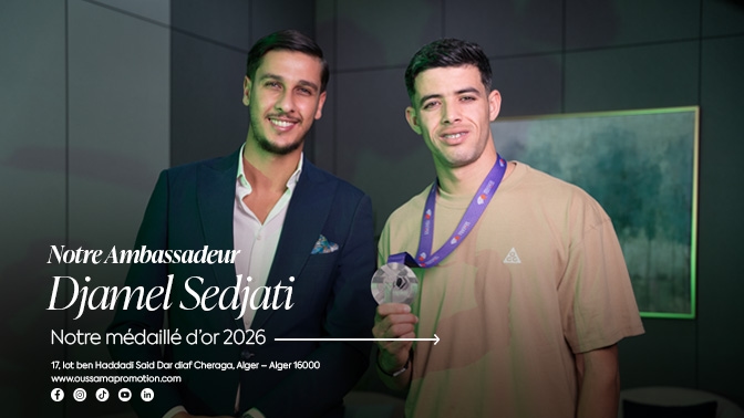 Djamel Sedjati décroche l'or aux Jeux méditerranéens de Tarente : la fierté de toute une équipe
