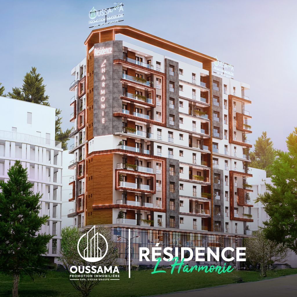 Oussama Promotion, spécialiste de la promotion immobilière, transforme vos rêves en réalité grâce à des appartements haut de gamme alliant architecture moderne et qualité supérieure.